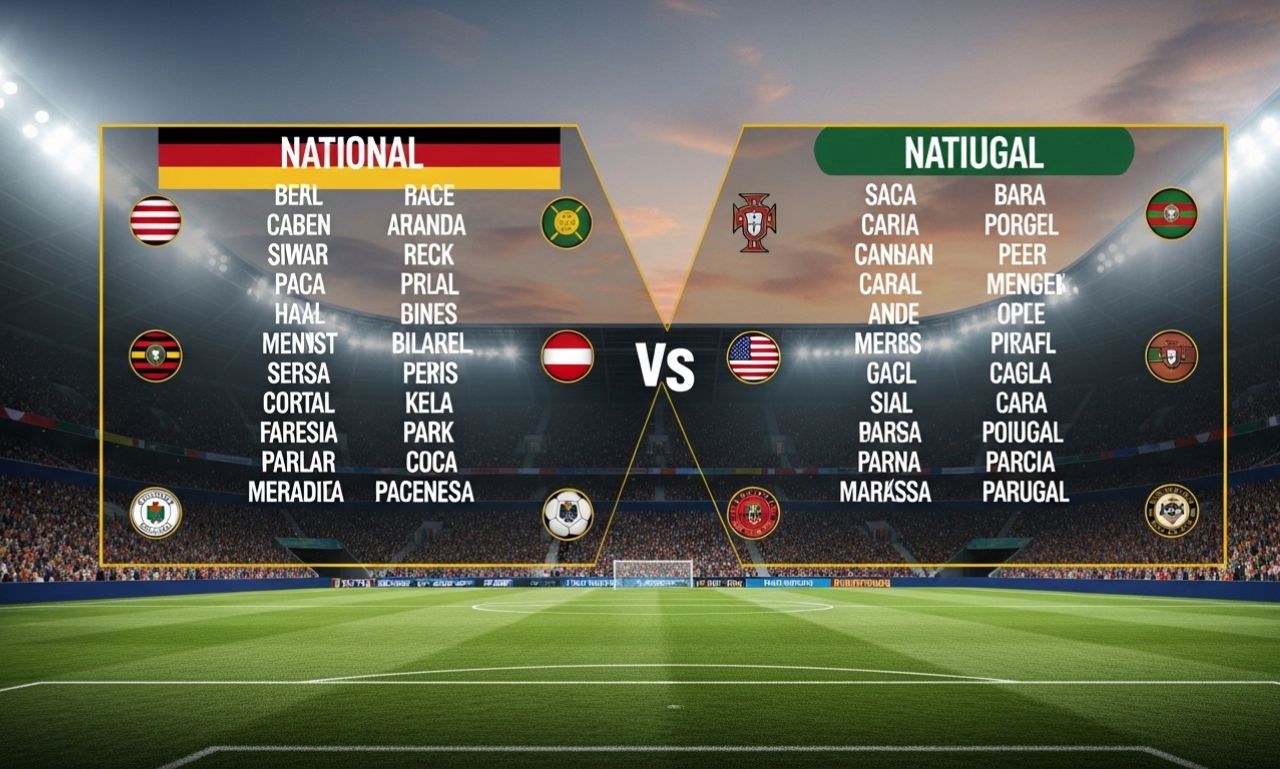 Germany National Football Team vs Portugal National Football Team