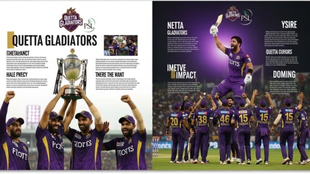 Quetta Gladiators: History, Impact, and Dominance in the Pakistan Super League